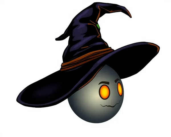 Witch Hat PNG for Fantasy World