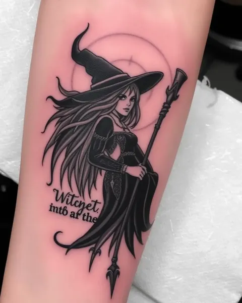 Witchy Tattoo Designs for the Magical and Mysterious