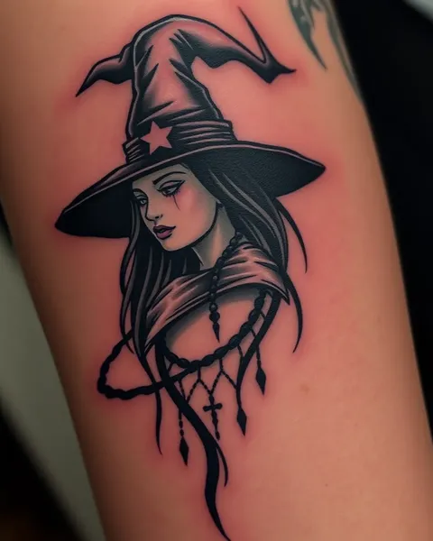 Witchy Tattoo Designs for the Magical and Mysterious