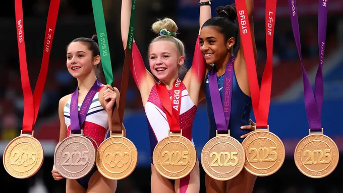 Women's Gymnastics Medal Chances in 2025