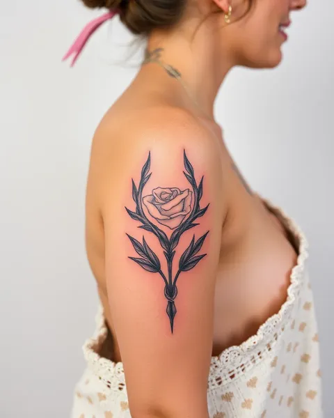 Women's Tattoos with Symbolic and Meaningful Designs