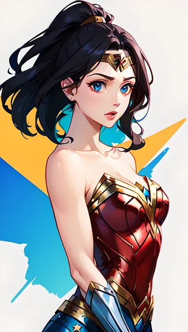 Wonder Woman's Hidden Passion for Hentai Art