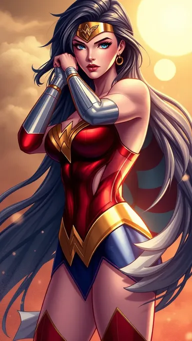 Wonder Woman Boobs Fanart Artistic Creations