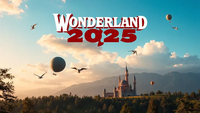 Wonderland 2025 Poster: A Journey Through the Imagination