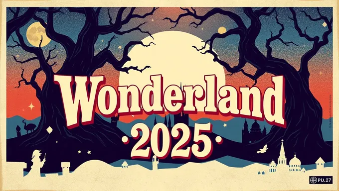 Wonderland 2025 Poster: A Portal to the Imagination