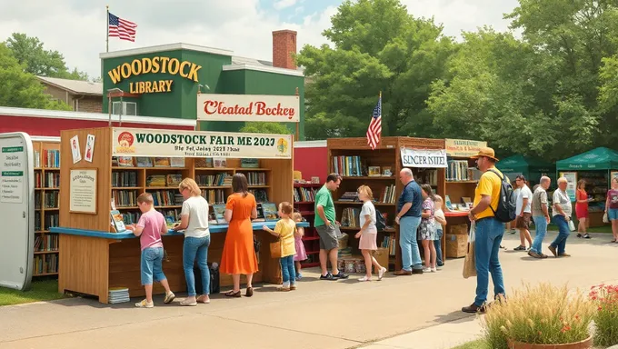 Woodstock Library Fair 2025 Food and Drinks Available