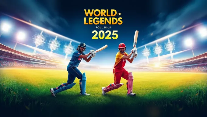 World Championship of Legends Cricket 2025 Broadcast Rights