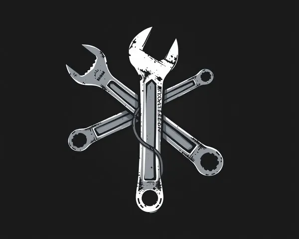 Wrench PNG Image Compression Technique Applied