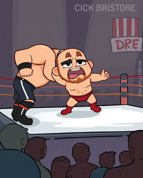 Wrestling Cartoon Images Offer Diverse Storytelling