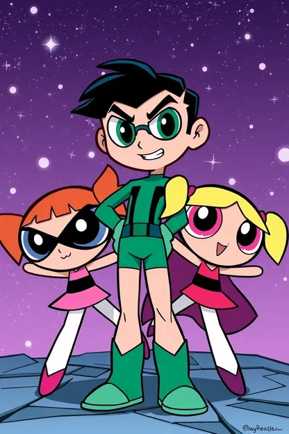 X-Men and Powerpuff Girls Team Up with Ray Arzeno