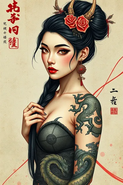 Xumo Girl Dragon Tattoo Culture