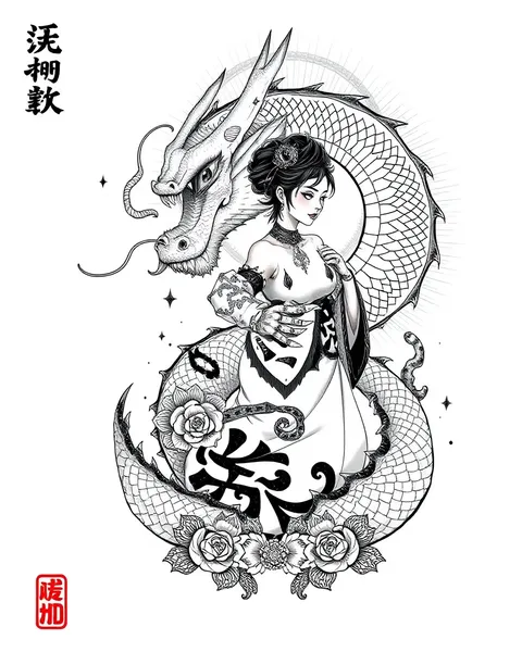 Xumo Girl Dragon Tattoo: A Reflection of Inner Strength