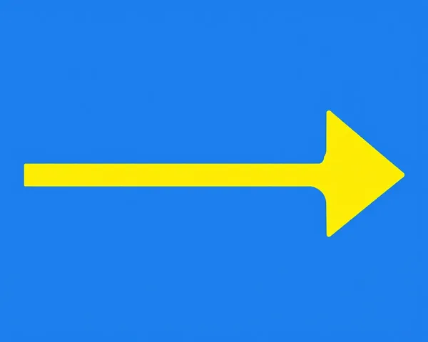 Yellow Right Arrow PNG Icon Graphic Icon