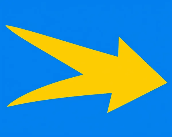 Yellow Right Arrow PNG Icon Graphic Symbol