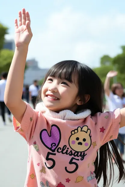 Young Girl with Hands Upraised in Prayer