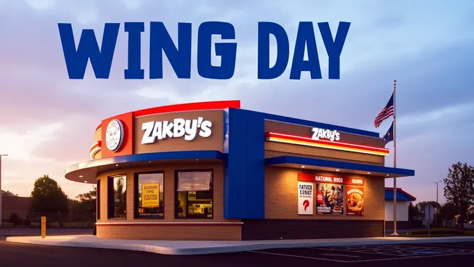 Zaxby's Celebrates National Wing Day 2025 Event