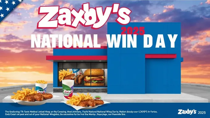 Zaxby's Honors National Wing Day in 2025