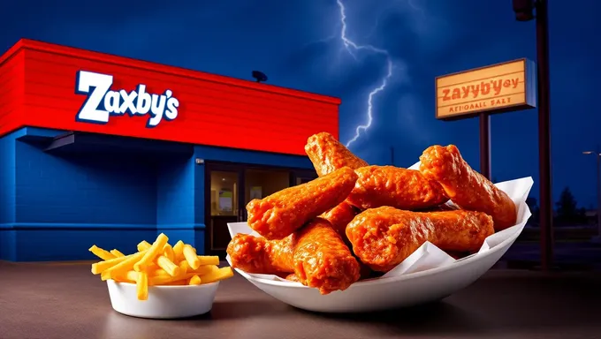 Zaxby's Marks National Wing Day in 2025 Calendar