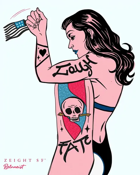 Zeitgeist SF Tattoo Reflects Tough Love Mentality