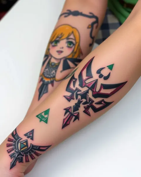 Zelda Tattoos: Unique Designs for Fantasy Fans