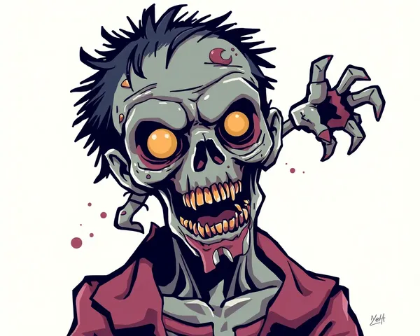 Zombie PNG Image File Format for Graphic Designers Daily