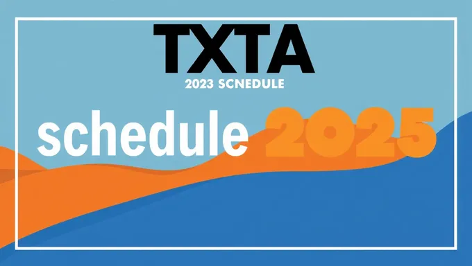 txta Schedule for 2025 International Conference Unveiled