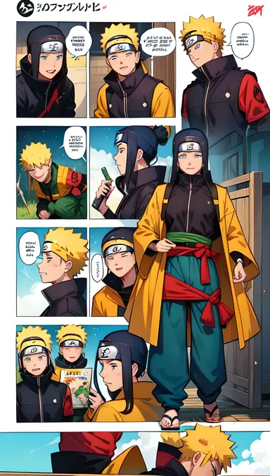 (Naruto Hentai Komikku Ātowāku Dekipu: Josō no Tēma ga Aru)