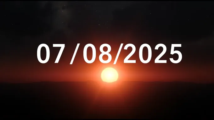 07/08/2025日付から30日をマーキング