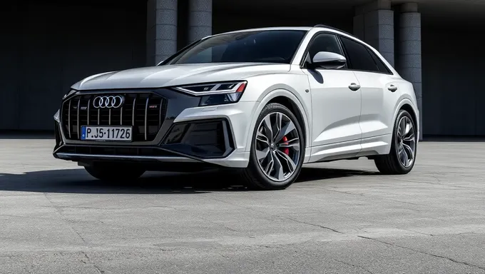 2025 Audi Q8 no iro kigen to kōzō kettei