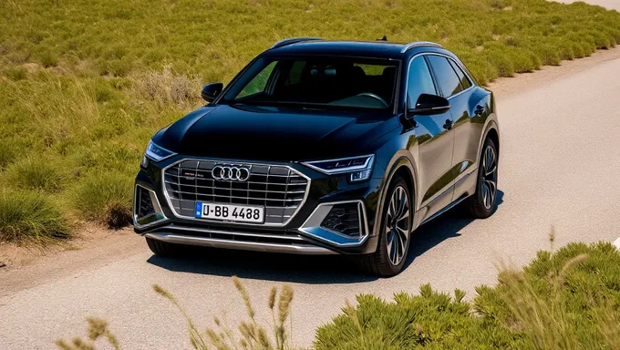 2025 Audi Q8 no jōhō sōgō to tsūshin kanri opushon