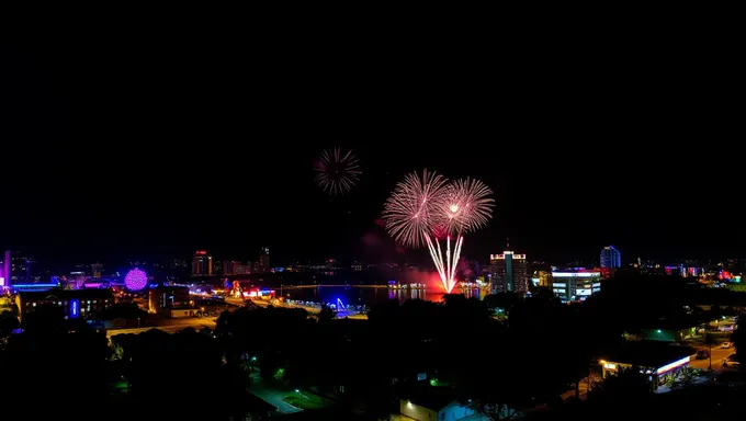 2025 Gahanna Fireworks: Ohio ni okeru kazoku-teki na shūen