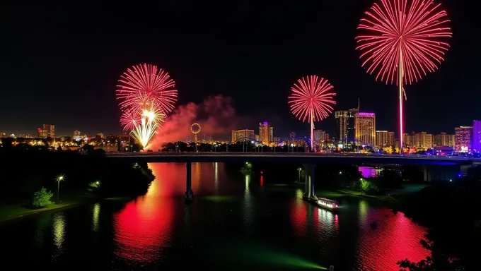 2025 Gahanna Fireworks: Ohio ni okeru tokubetsu na shūen