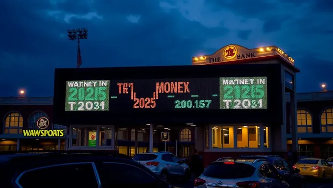 2025 Money in the Bank Event Start Time