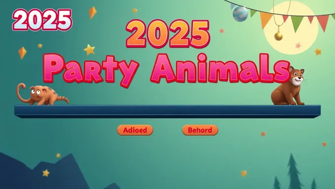 2025 Party Animals Leaderboard 󠁧󠁢󠁥󠁮󠁧󠁿