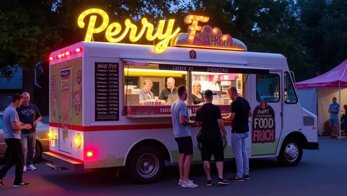 2025 Perry Food Truck Fridayのスケジュールが公表された