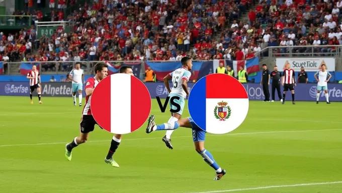 2025 Peru vs Serafurādō no pre-match hōhō to hyōjungo kaihaku