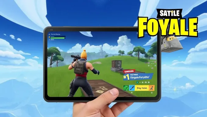 2025 Samsung Tablet Fortnite