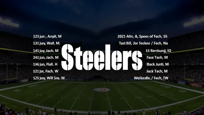 2025 Steelers Schedule Tickets Now Available Online