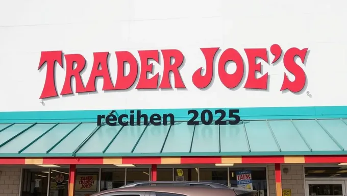 2025 Trader Joe's