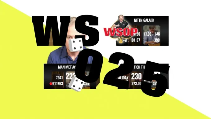 2025 WSOP Main Event Online Qualifiers