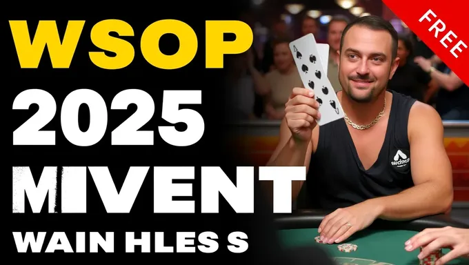 2025 WSOP Main Event Puraibā Purofuaru