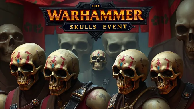 2025 Warhammer Skulls Event Tickets ga kaiun no yō ni