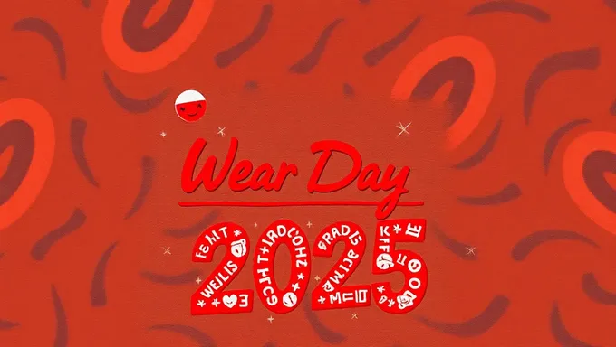 2025 Wear Red Day wa kaihō no jidai