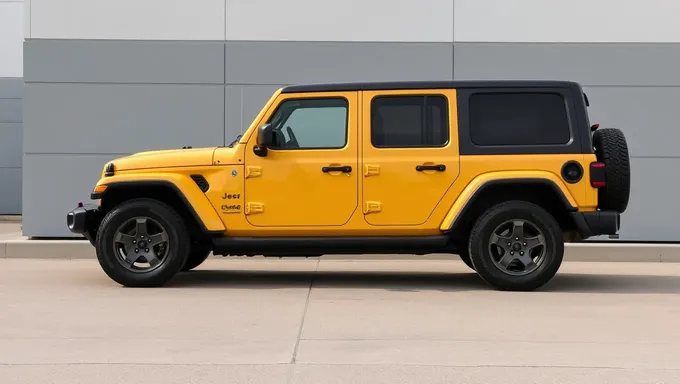 2025 Wrangler：複数のラインのサマリー