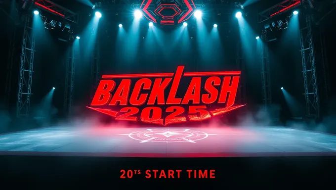 2025BacklashStart TimeRevealed