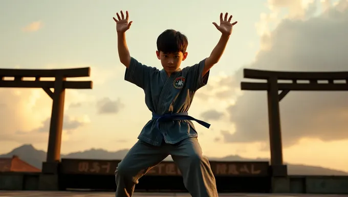 2025Karate Kiddo wa dōjō no isan o tsudzuku