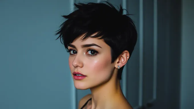 2025Pixie Cut：ショート&サシーなヘアスタイル