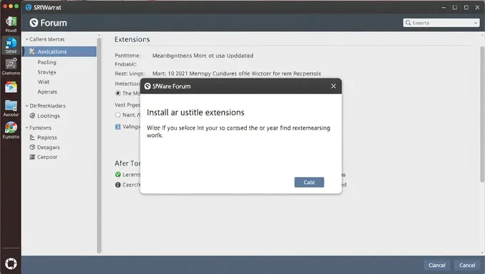2025Srware Forum Extension Installation Guide