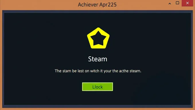 2025SteamAchievementUnlocker：可能性を解錠