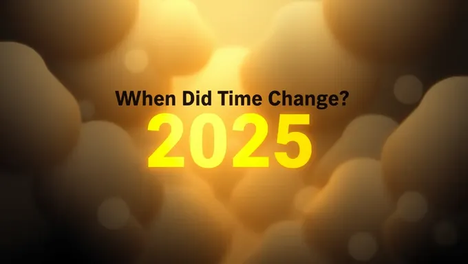 2025TimeChangeExactly